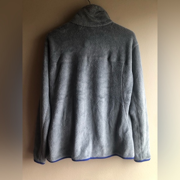 Patagonia Women's Re-Tool Gray Pockets Snap T Pullover Jacket Size XL - Picture 8 of 13